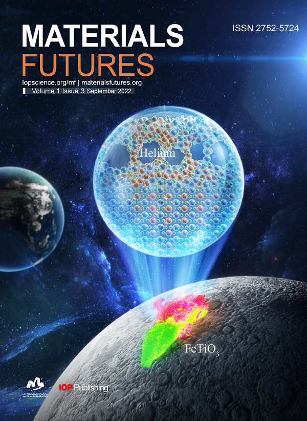祝贺团队关于月壤的研究工作被Material Futures选为封面 非晶合金磁电功能特性研究团队 noncrystal.nimte